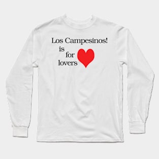 Los Campesinos Merch Los Campesinos Is For Lovers Long Sleeve T-Shirt